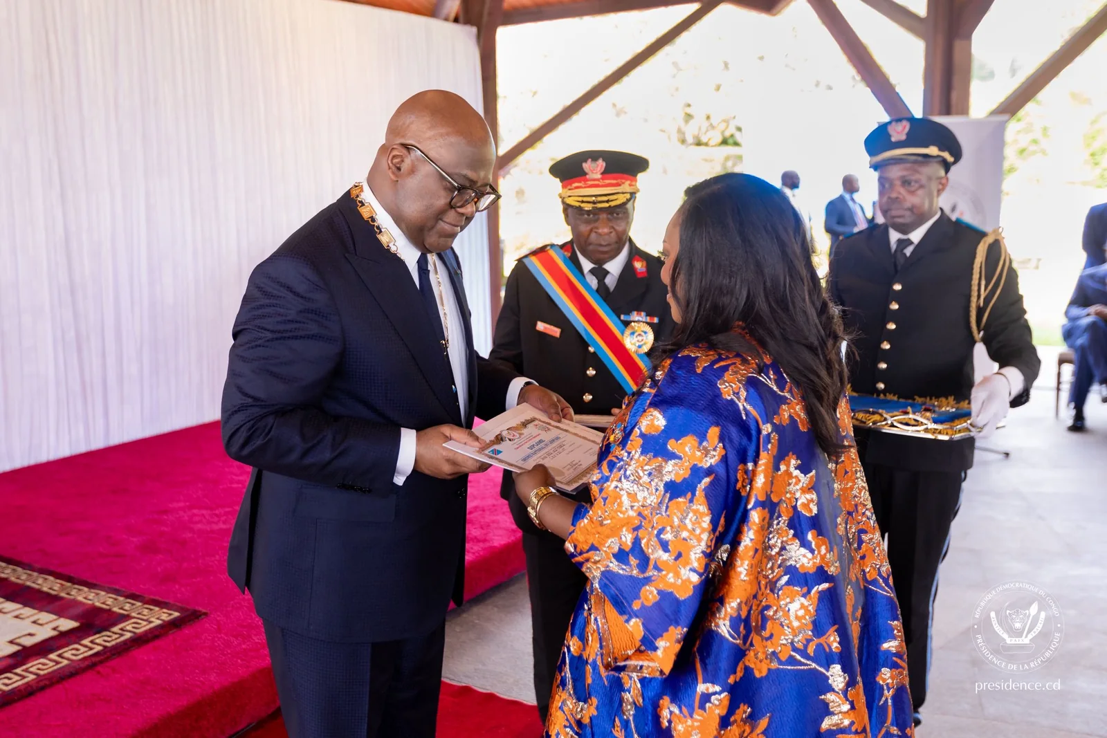Cinq femmes de la diaspora congolaise honorées par le Président Félix Tshisekedi