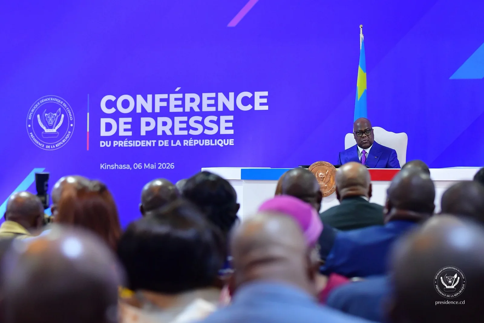 Félix Tshisekedi face à la presse : sécurité, démocratie et avenir institutionnel au cœur des échanges